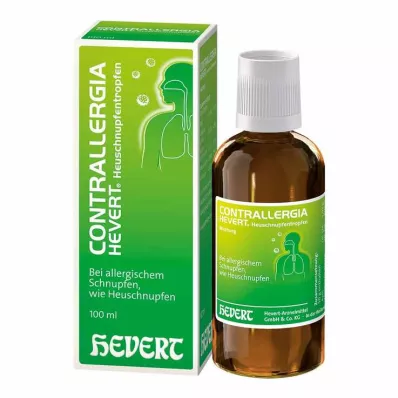 Contrallergia Hevert šienligės lašų mišinys, 100 ml Contrallergia Hevert šienligės lašų mišinys, 100 ml