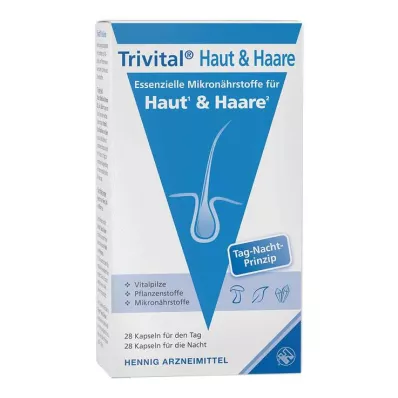 Trivital odos + plaukų kapsulės, 56 vnt