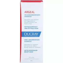 DUCRAY ARGEAL Šampūnas nuo riebaluotų plaukų, 200 ml