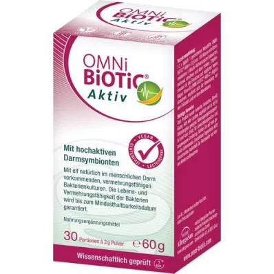 OMNI BiOTiC aktyvūs milteliai, 60 g