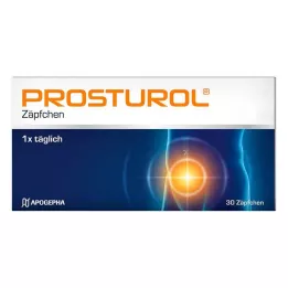 PROSTUROL Žvakutės, 30 vnt
