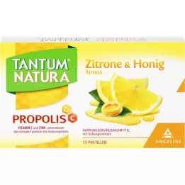 TANTUM NATURA Propolis su citrina &amp; Medaus skonio, 15 vnt