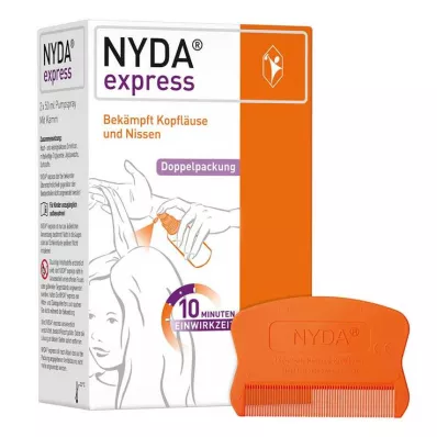 NYDA ekspreso pompos tirpalas, 2X50 ml