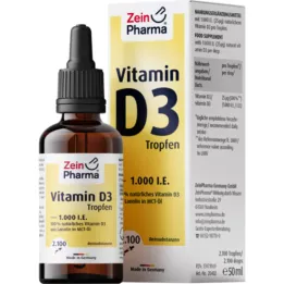 VITAMIN D3 TROPFEN 1000 I.U. 2100 Tro.ZeinPharma, 50 ml