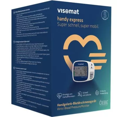 VISOMAT handy express vollauto.Handg.Blutdr.Messg., 1 vnt