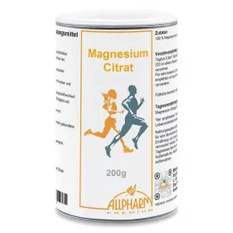 MAGNESIUMCITRAT Milteliai, 200 g