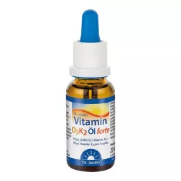 VITAMIN D3K2 aliejaus forte lašai, 20 ml