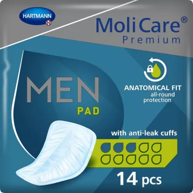 MOLICARE Premium MEN Pad 3 lašai, 14 vnt