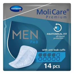 MOLICARE Premium MEN Padas 4 lašai, 14 vnt