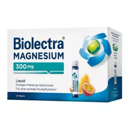 BIOLECTRA Magnis 300 mg skystas, 14 vnt
