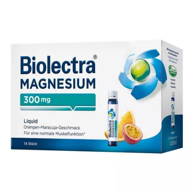 BIOLECTRA Magnis 300 mg skystas, 14 vnt