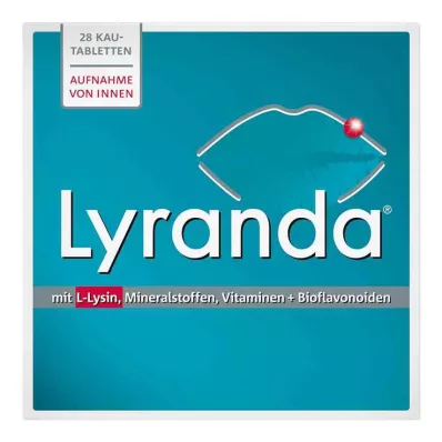 LYRANDA Kramtomosios tabletės, 28 vnt