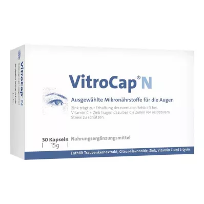 Vitrocap N kapsulės, 30 vnt