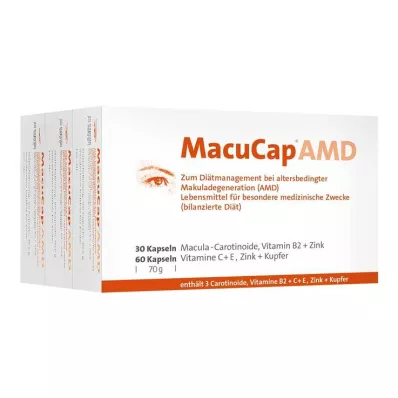 MACUCAP AMD Kapsulės, 270 kapsulių MACUCAP AMD Kapsulės, 270 kapsulių