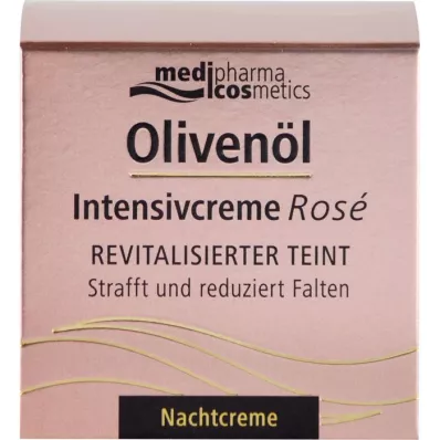 OLIVENÖL INTENSIVCREME Rožių naktinis kremas, 50 ml