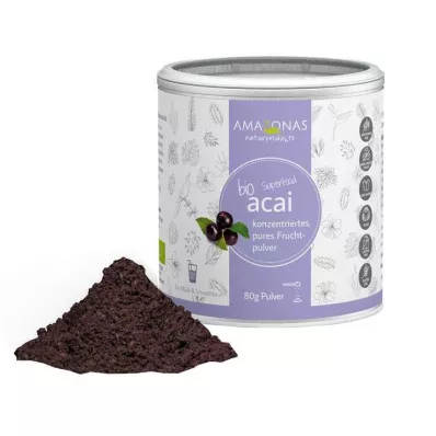 ACAI 100 % ekologiški milteliai be nešiklių, 80 g