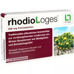 RHODIOLOGES 200 mg plėvele dengtos tabletės, 60 vnt