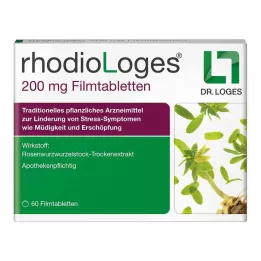 RHODIOLOGES 200 mg plėvele dengtos tabletės, 60 vnt