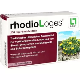 RHODIOLOGES 200 mg plėvele dengtos tabletės, 120 vnt