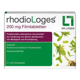 RHODIOLOGES 200 mg plėvele dengtos tabletės, 120 vnt