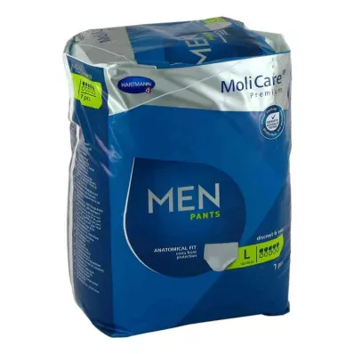 MOLICARE Premium MEN Kelnės 5 lašai L, 7 vnt MOLICARE Premium MEN Kelnės 5 lašai L, 7 vnt