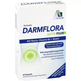 DARMFLORA Active Plus 100 mlrd. bakterijų + 7 vitaminai, 40 vnt