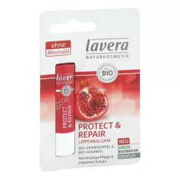 LAVERA Protect &amp; Repair lūpų balzamas, 4,5 g