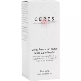 CERES Taraxacum comp.kepenų ir tulžies lašai, 20 ml