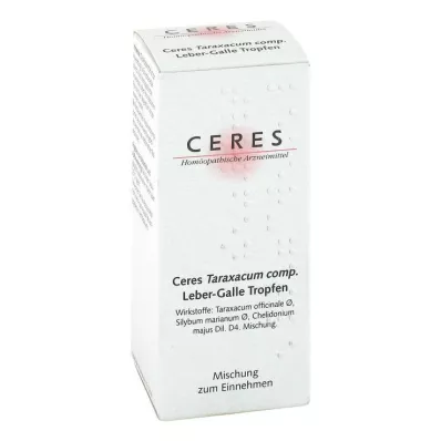 CERES Taraxacum comp.Kepenų ir tulžies lašai, 20 ml