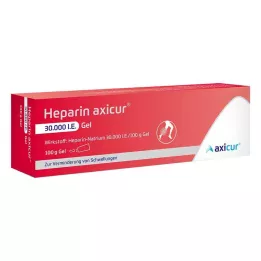 HEPARIN AXICUR 30 000 I.U. gelio, 100 g
