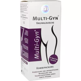 MULTI-GYN Vaginalinis prausiklis, kombinuotoji pakuotė, putojančios tabletės, 1 P