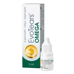 EVOTEARS Omega akių lašai, 3 ml