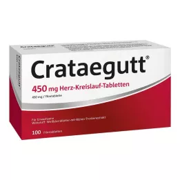 CRATAEGUTT 450 mg širdies ir kraujagyslių tabletės, 100 vnt