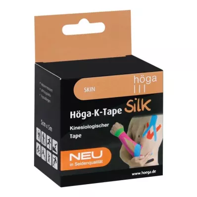 HÖGA-K-TAPE Šilkas 5 cmx5 m l.fr.skin kinesiol.juosta, 1 vnt