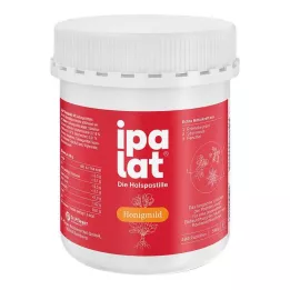 IPALAT Gerklės pastilės medus švelnus be mentolio, 400 vnt
