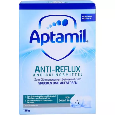 APTAMIL Antirefluxinio tirštiklio milteliai, 135 g