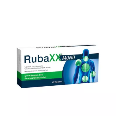 Rubaxx Mono tabletės, 40 vnt