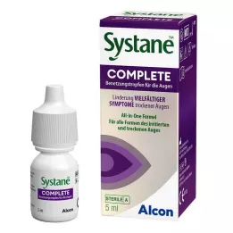 SYSTANE COMPLETE Drėkinamieji lašai akims, 5 ml