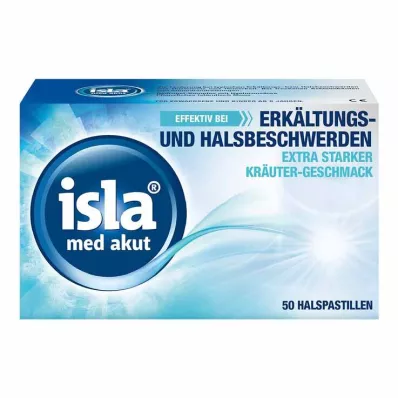 isla® med ūmios pastilės, 50 vnt isla® med ūmios pastilės, 50 vnt