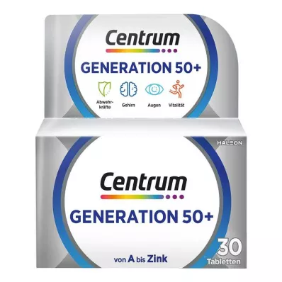 Centrum Generation 50+ tabletės, 30 vnt