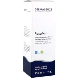 DERMASENCE RosaMin valomoji emulsija, 150 ml