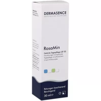 DERMASENCE RosaMin tamsinta dienos priežiūros priemonė Cr.LSF 50, 30 ml