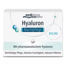 HYALURON NACHTPFLEGE sodrus kremas indelyje, 50 ml