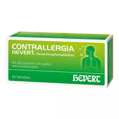 Contrallergia Hevert šienligės tabletės, 50 vnt Contrallergia Hevert šienligės tabletės, 50 vnt