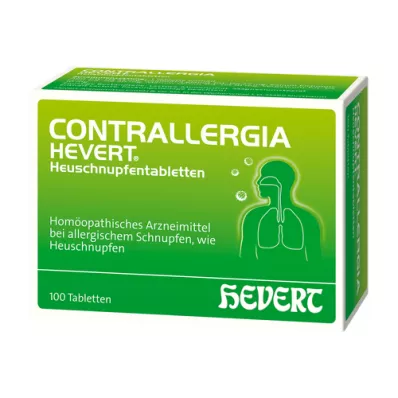 CONTRALLERGIA Hevert Hay Fever tabletės, 100 kapsulių