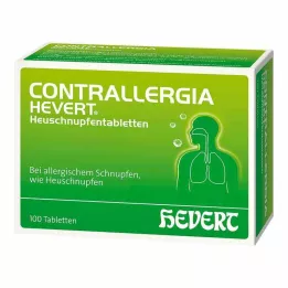 CONTRALLERGIA Hevert Hay Fever tabletės, 100 kapsulių