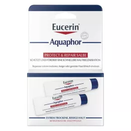 EUCERIN Aquaphor Protect &amp; Atstatomasis tepalas, 2X10 ml