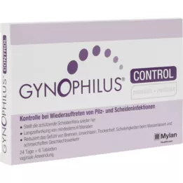 GYNOPHILUS CONTROL Vaginalinės tabletės, 6 vnt