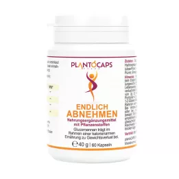 PLANTOCAPS Finally Slimming Capsules, 60 kapsulių