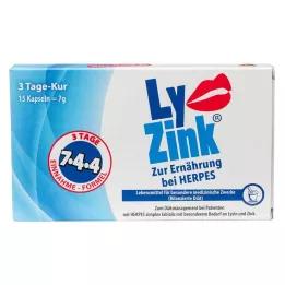 LY ZINK GEGEN HERPES Kapsulės, 15 vnt